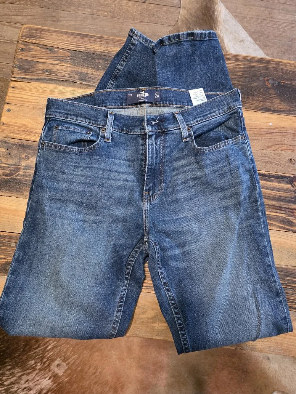 Mens Hollister Jeans 31x36